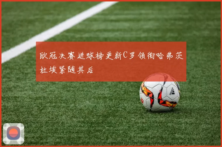 欧冠决赛进球榜更新C罗领衔哈弗茨杜埃紧随其后